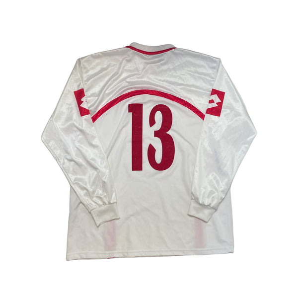 PIACENZA 2003/04 AWAY LONG SLEEVE FOOTBALL SHIRT '#13’ (XL)