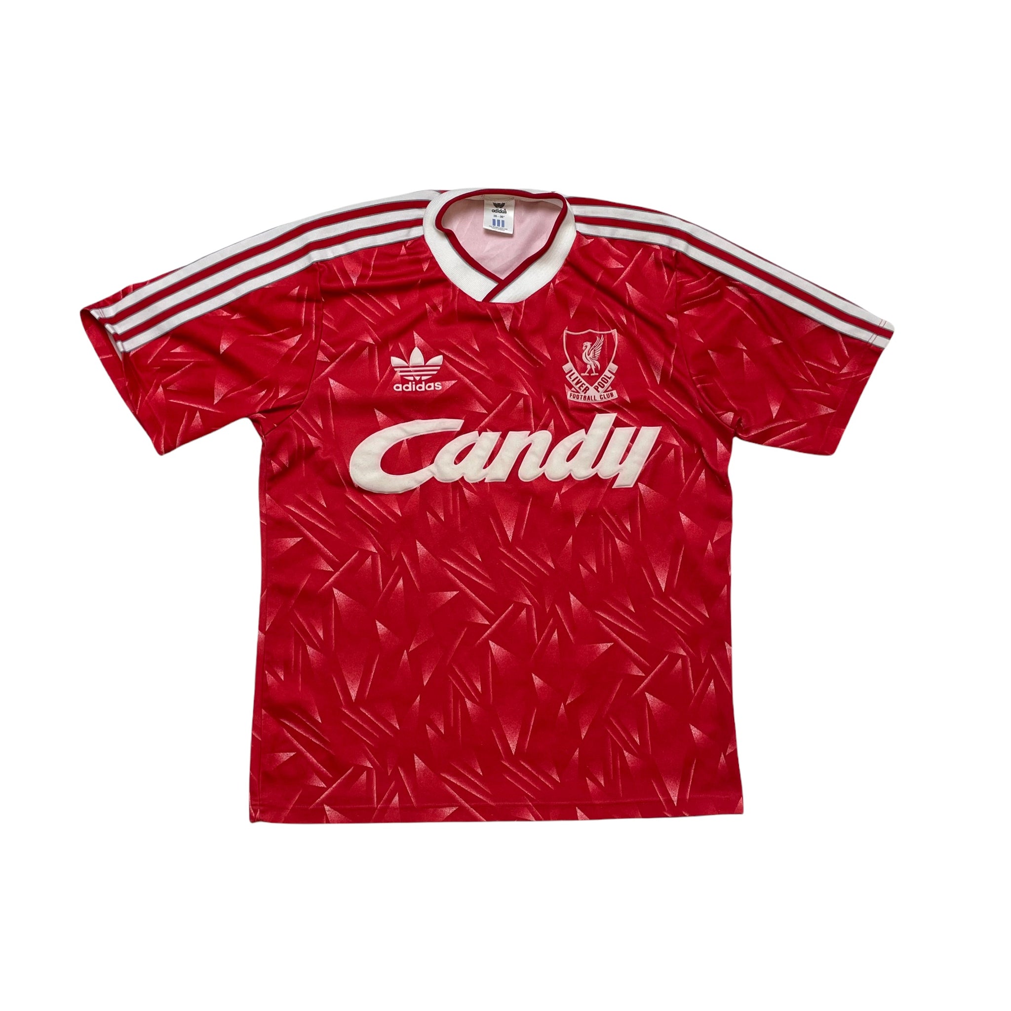 LIVERPOOL 1989/91 HOME FOOTBALL SHIRT (S)