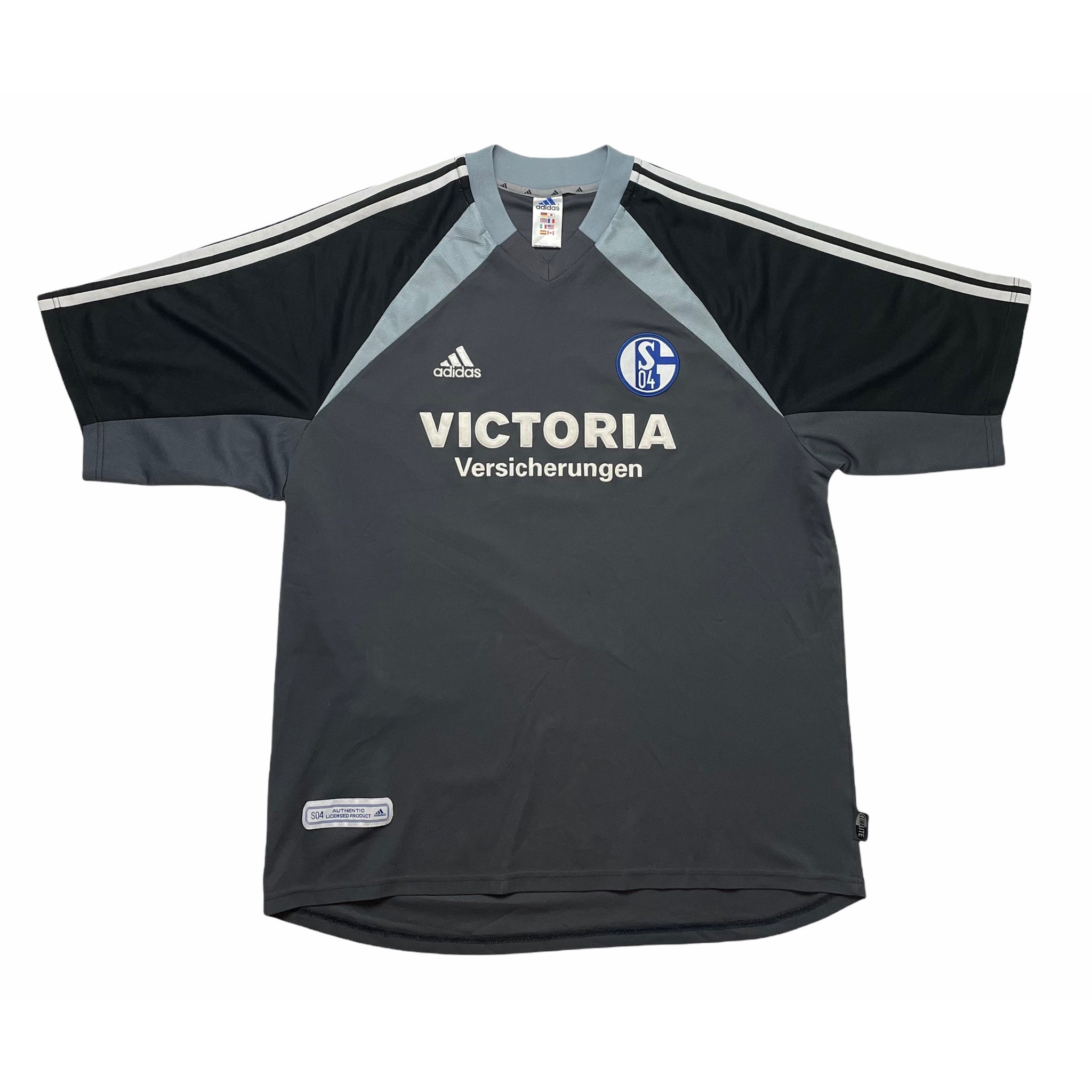 SCHALKE 2001/02 AWAY FOOTBALL SHIRT (XXL)