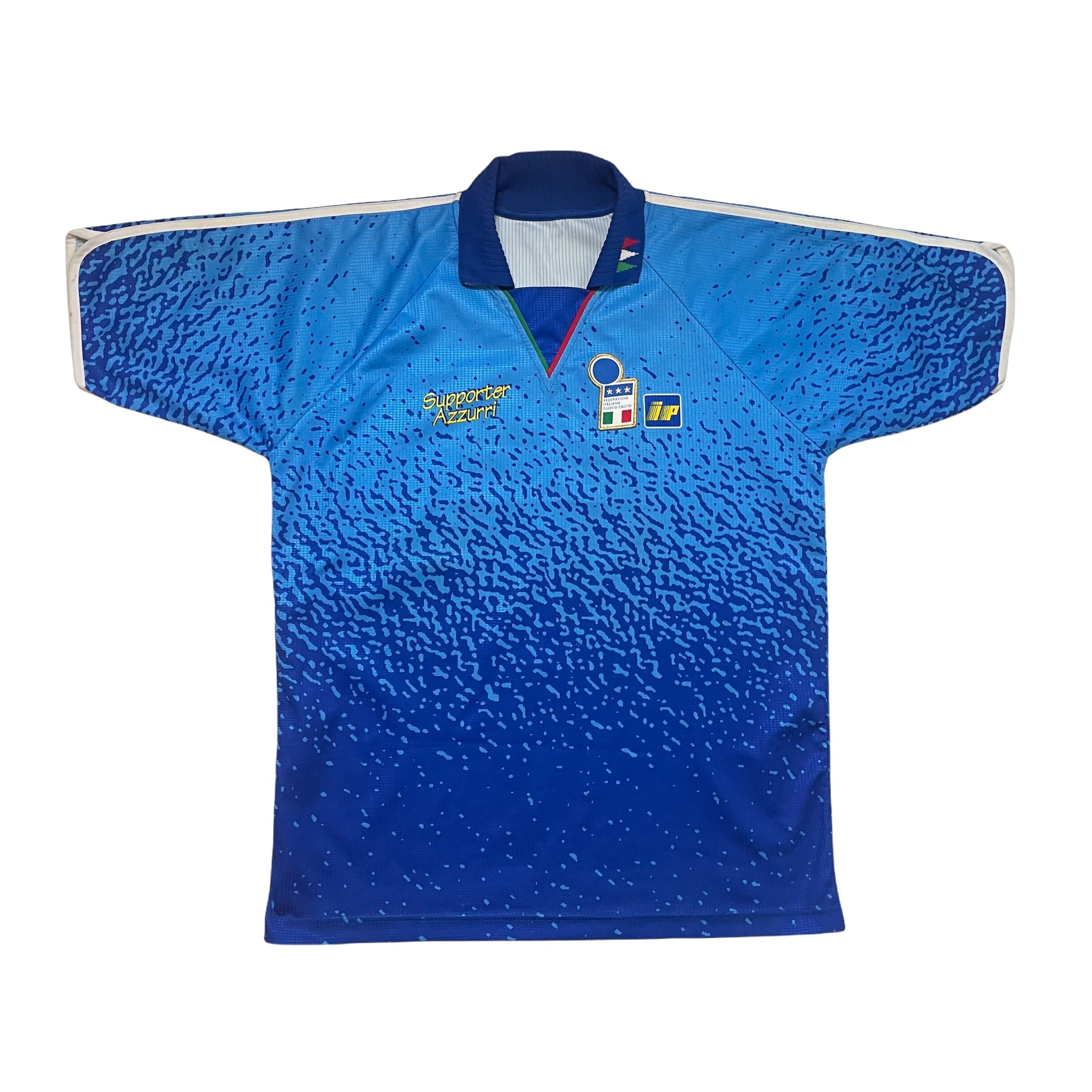 diadora イタリア代表 サッカー シャツ Lサイズ MADE IN UK Italy 1992-1993 Vintage Home Football Shirt Soccer Jersey