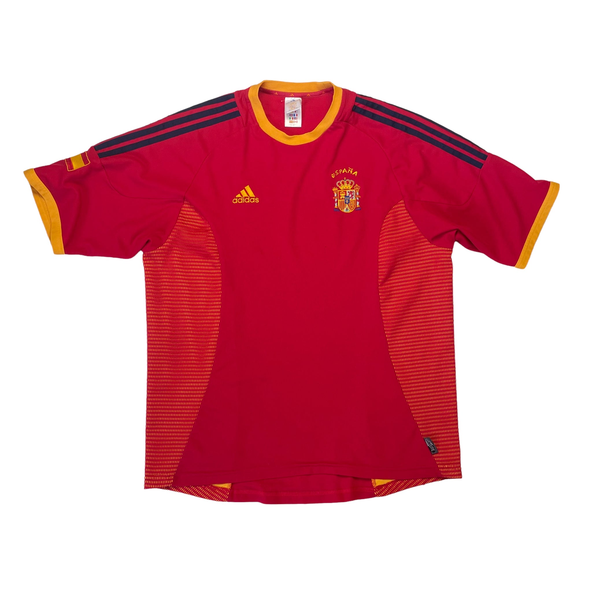 SPAIN 2002/04 HOME FOOTBALL SHIRT (XL)